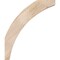 Ekena Millwork 5 1/2"W x 22"D x 26"H Thorton Smooth Knee Brace, Douglas Fir BRC06X22X26THR00SDF - alternate 2